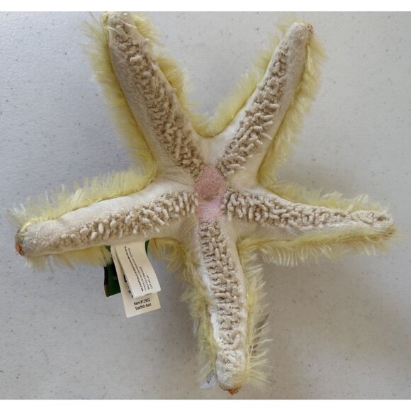 2 Wild Republic stuffed starfish plush realistic TAG green orange 2014 Cuddlekin - Picture 8 of 16